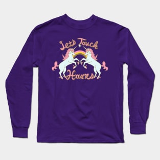 Let's Touch Horns Long Sleeve T-Shirt